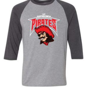 St Barts 3/4 Baseball Tee