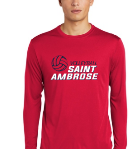 St. Ambrose Volleyball Longsleeve Dri Fit