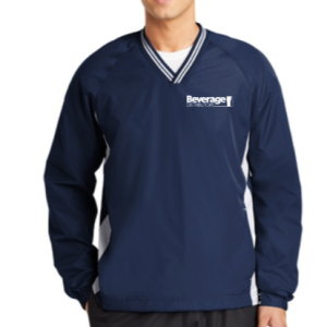 Beverage V Neck Windbreaker JST62
