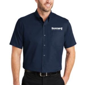 Beverage Uniform Short Sleeve Twill Shirt S508