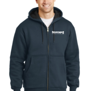 Beverage Uniform Heavyweight Full-Zip Hooded Sweatshirt CS620