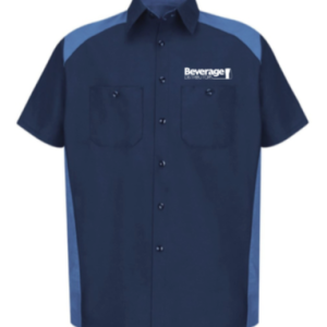 Beverage Uniform Short Sleeve Motor Sports Shirt SP28
