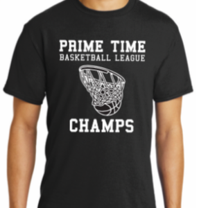 Prime Time Champs Black Tee