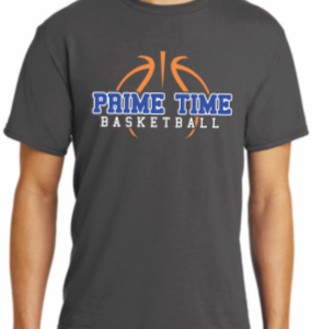 Prime Time Basketball Grey Tee