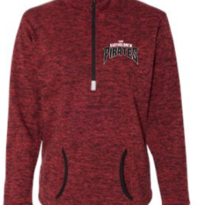 St Barts Ladies Cosmic Fleese Quarter Zip