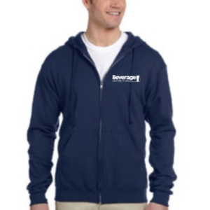 Beverage Uniform Zip Up Hooded Sweatshirt 993M