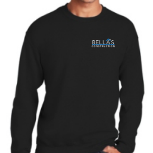 Bella's Construction Crew Neck Sweat Shirt